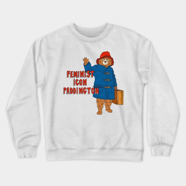 Feminist Icon Crewneck Sweatshirt by The Bechdel Cast